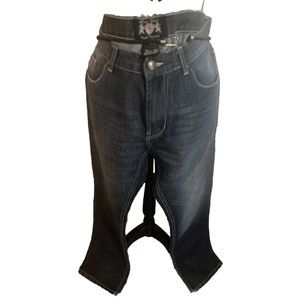 English Laundry Pants Men 34x32  Light Academia Minimalist Denim Jeans Lions